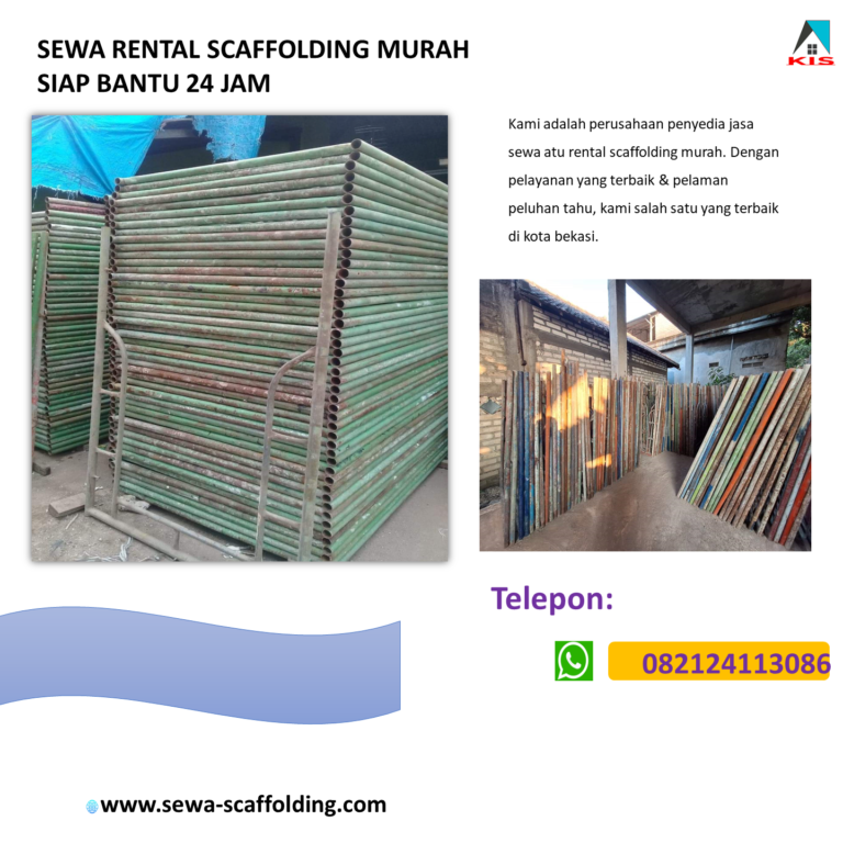 Sewa rental scaffolding jati asih