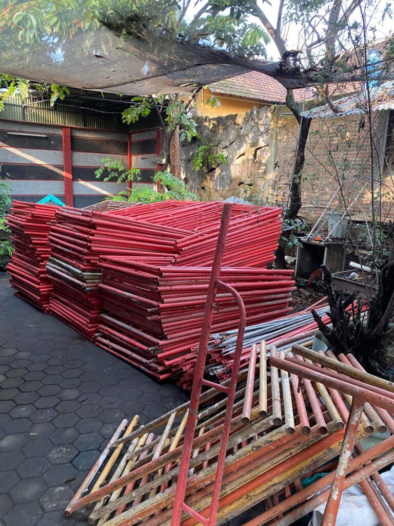 Sewa Scaffolding Harga Murah Steger Tambora